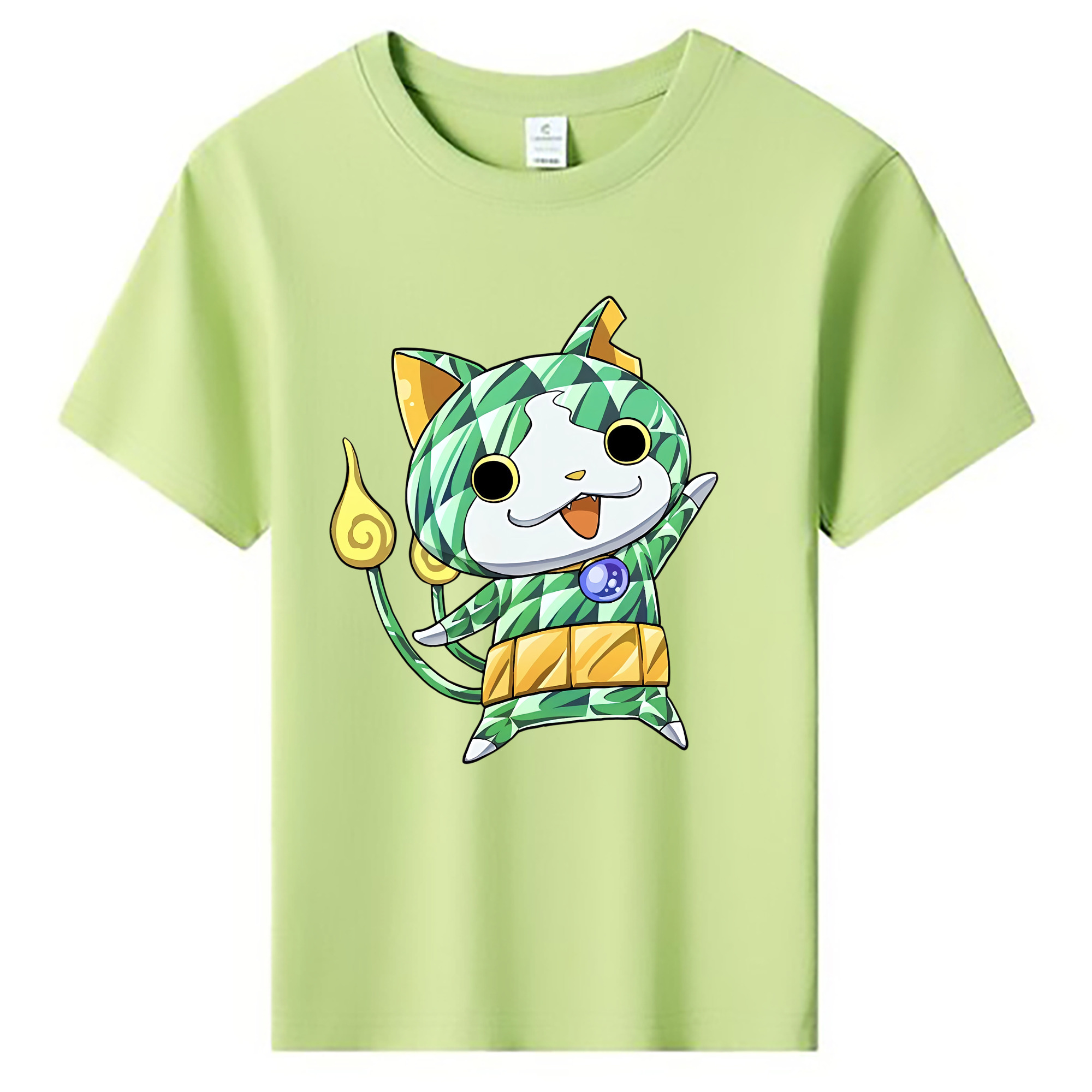（画像用） 妖怪ウォッチ Yo-kai Watch 綿100％キッズTシャツ（フロントプリント）